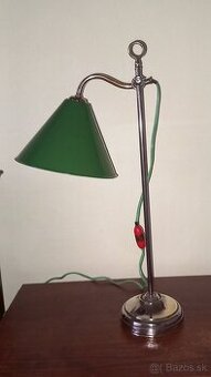 Starožitná smaltovaná lampa - 1