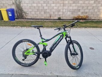 Celoodpruzeny e-bike Crusis