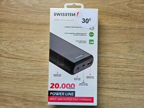 Powerbanka SWISSTEN POWER LINE 20000 mAh,20W Power Delivery - 1