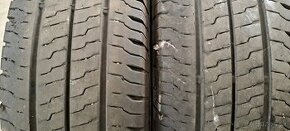 Predám 2ks jazdené letné 215/75r16C Continental na dodávku