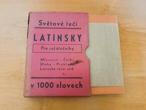 Svetové reči - Latinsky pre začiatočníkov (1933)