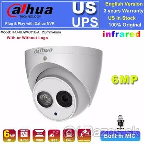 Dahua HDW4631C-A 6MP HD 2,8MM POE IR sieťová kamera