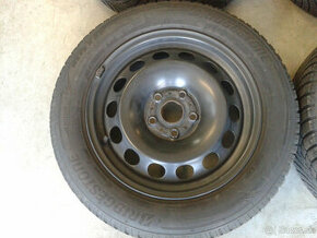 Zimne kolesa 5x112 R16 6,5J ET46 ORIGINAL VOLKSWAGEN SKODA - 1