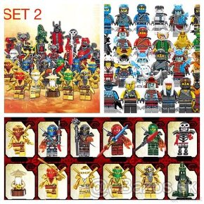 Figurky Ninjago (24ks) typ lego 2 - nove, nehrane