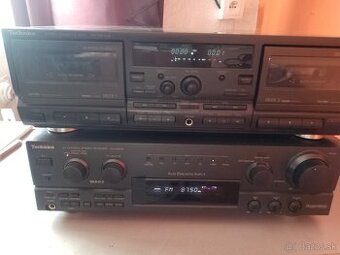 Tape deck RS TR575 M2 a receiver SA AX530