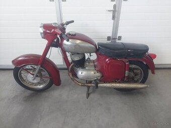 Jawa 250 559 Panelka s TP a ŠPZ