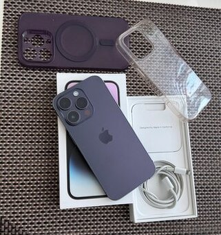 Apple iPhone 14 Pro 128GB Deep Purple- stav noveho