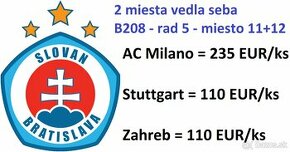 Slovan Bratislava vstupenky Liga majstrov B208