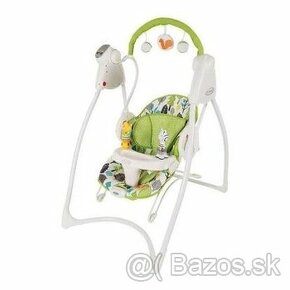 GRACO SWING n’Bounce 2v1 elektronická hojdačka bear swing Gr