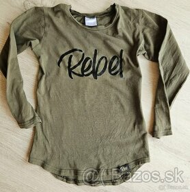 Tričko Rebel khaki