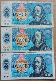 20 Kčs 1988