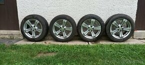 Predám 4x alu disky 5x100 + letné pneu 205/55 R16