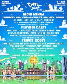 Rolling Loud Europe - Weekend GA - 3-dňový 2ks