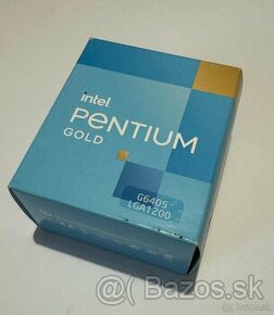 Intel Pentium Gold G6405, 4,1 GHz, LGA1200 - 1