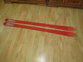 Predam NOVE ski-alp lyze TIGER,160 cm,bez viazania-RED