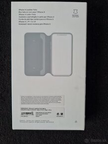 Predám originál kožené púzdra iphone X