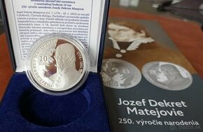 10 € / 2024 Jozef Dekret Matejovie PROOF