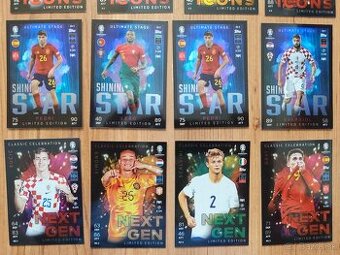 Euro 2024 kartičky Topps Match Attax Exkluzívne TIN Limited