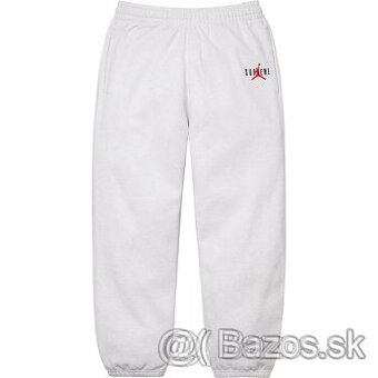 Supreme x Jordan Pants Ash grey/Black