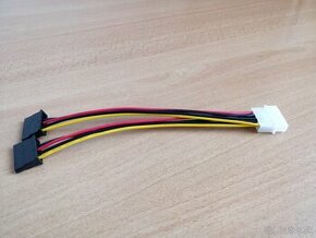 Molex to 2x SATA power