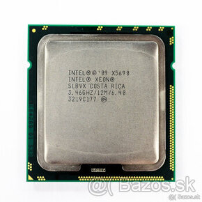 šesťjadrový procesor intel XEON X5690