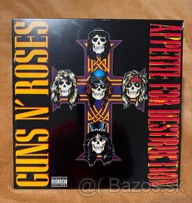 LP Guns N' Roses - Appettite For Destruction (nová)