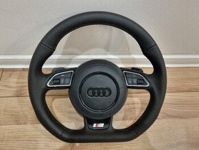 AUDI RS PERFOROVANY ZREZANY VOLANT MULTIFUNKCNY