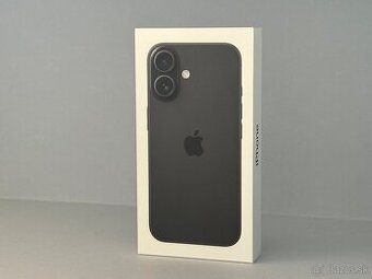 Nový iPhone 16 128GB Black + Záruka