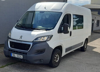 Peugeot Boxer 2,0 HDi,120kW,1.maj,KLIMA,6míst,74tkm