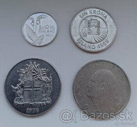 mince škadinávske štáty - Švédsko, Nórsko, Island, Dánsko