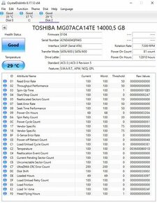 Predam 14TB pevne disky WD a Toshiba - 1
