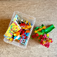 Lego duplo + Bloxx Včielka Maja, figúrky a podložy