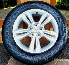 aluR17 5x114,3 pneu 225/60, orig. Hyundai Tucson, iX35