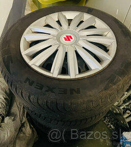 R16 zimné pneumatiky 215/60 R16 a disky 6,5Jx16 5x114,3