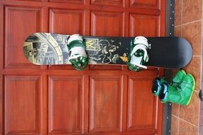 snowboard Burton 153 cm , topanky K2 boa system