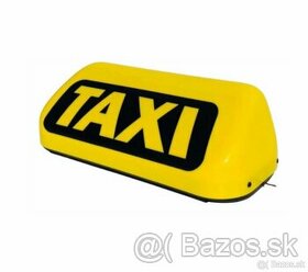 led taxi transparent s káblom na 12V úplne nový