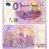 0 euro bankovka Bratislava