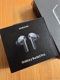 Originál NEOTVORENÉ: Samsung Galaxy Buds 3Pro Strieborné