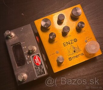 MERIS Enzo guitar synth + Disaster Area DMC midi switch