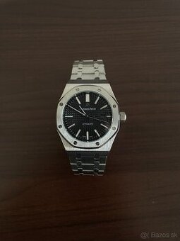 Hodinky Audemars Piguet - Royal Oak Black Dial - 1