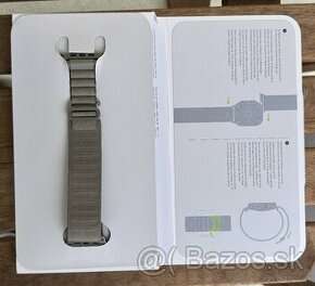 Alpine Loop, Olive, 49mm, L (Apple Watch Ultra 2 alpský ťah)