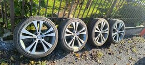 Alu disky 18x7.5JJ nazute letne pneu Mirage 225/40r18