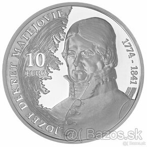 10 Euro - Jozef Dekret Matejovie