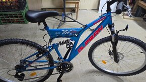 NOVÝ  MTB bicykel Olpran BLADE 27 full disc rám 19 palcov