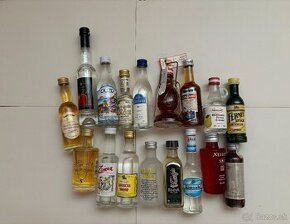 Miniatúry alkoholu