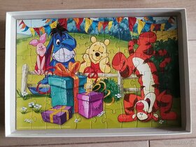 Puzzle Macko PU Disney a Popoluška