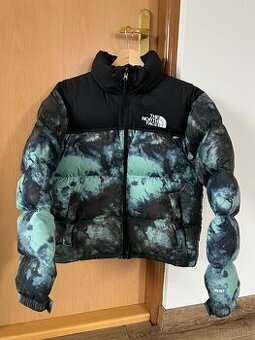 Páperová bunda The North Face Retro Nuptse Wasabi Ice