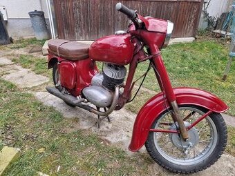 Jawa 250 typ 559 rv 67 platne doklady biele spz