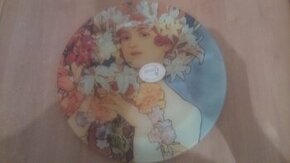 Malovany tanier CARMANI ALFONS MUCHA - 1