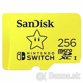 SanDisk Kvalitná pamäťova karta v nintendo edícia nie len pr